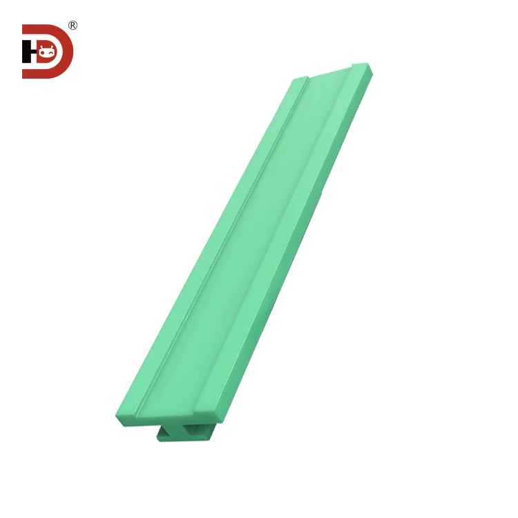 Plastic Wear-resistant Strip W47/W46 Polymer Guide Strip Lining Chain Plate Conveyor Accessories Cushion Rubber Strip factory