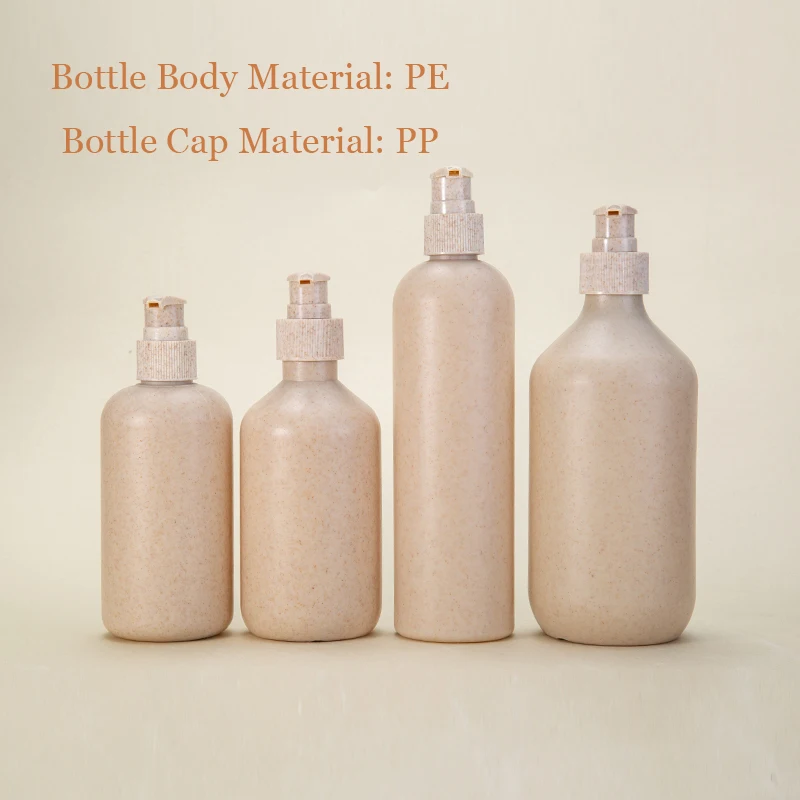 Wholesale 250ml 500ml Cylindrical Design Empty Plastic Bottles for Cosmetic Liquid Soap Leak Proof Durable Customization Service manufacture