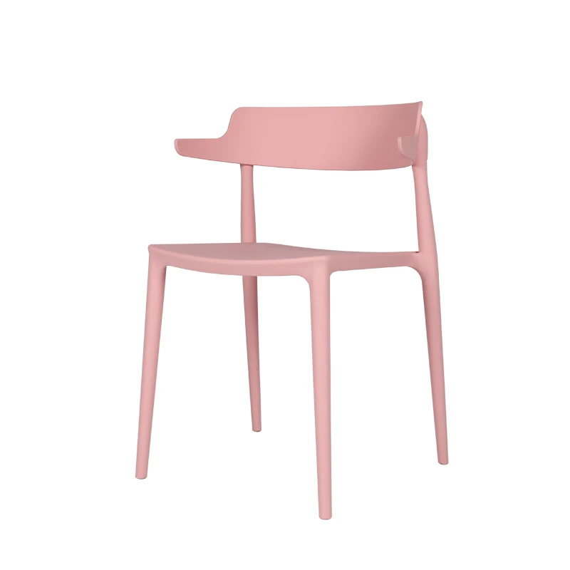 pink stacking chairs