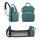 Baby Bag Baby Bag With Bed Baby Diaper Bag Backpack With Changing Station Bed Waterproof Mommy Diaper Bag