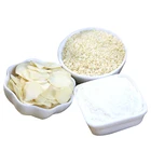 Dry Green Dry Garlic Flakes Dry Dehydrated Vegetable Green And Nuisance Less Garlic Flakes