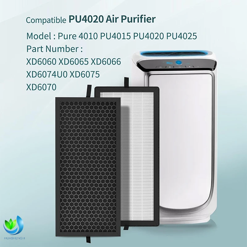 product customize replacement filterfor pu4015 pu4020 pu4025 xd6074u0 xd6075 xd6070 xd6060 xd6065 hepa filter and carbon-4