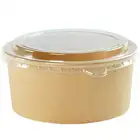 Kraft Paper Wholesale Kraft Paper Salad Fruit Takeaway Box Lun Salad Box Disposable Salad Box