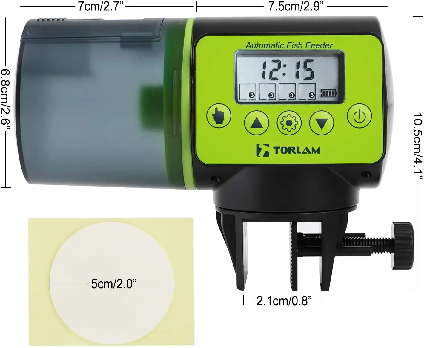automatic feeder with timer