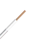 White Wires White Wire White THHN Electrical Single Core Copper Cables 14AWG 12 AWG 8AWG 6AWG Wires With Nylon Cover