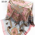 Ladies Scarves Scarf Custom Luxury Ladies Multi Style Scarves China Silk Bandana Scarf