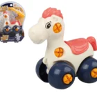Toy Toys China 2021 Wholesale Plastic Children Toy DIY Assembly Slide Car Toys From China