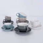 Coffee Porcelain Coffee And Tea Set Chaozhou Porcelain Tableware Cup Wholesale Blue Coffee Tea Sets Tableware