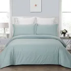 Sheet Cotton Hotel Bed Sheet Bedding Set 200TC 100% Egyptian Cotton Duvet Cover Set