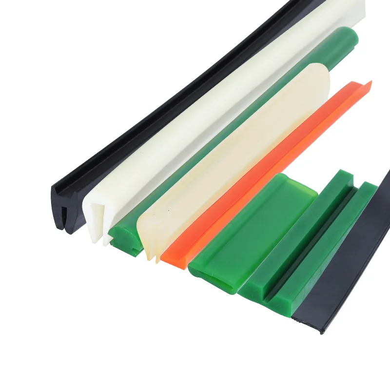 Custom Precision-Cut Polyurethane Profiles PU Extrusions for Machinery and Conveyors High Quality Rubber Products manufacture