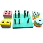 Toys China Supplier Geometric Enlightenment Cognitive Toys For Family Indoor Family Gamess