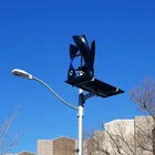 Solar And Wind Street Light 60w 70w 7-8m Pole Vertical Turbine Wind Solar Street Light System