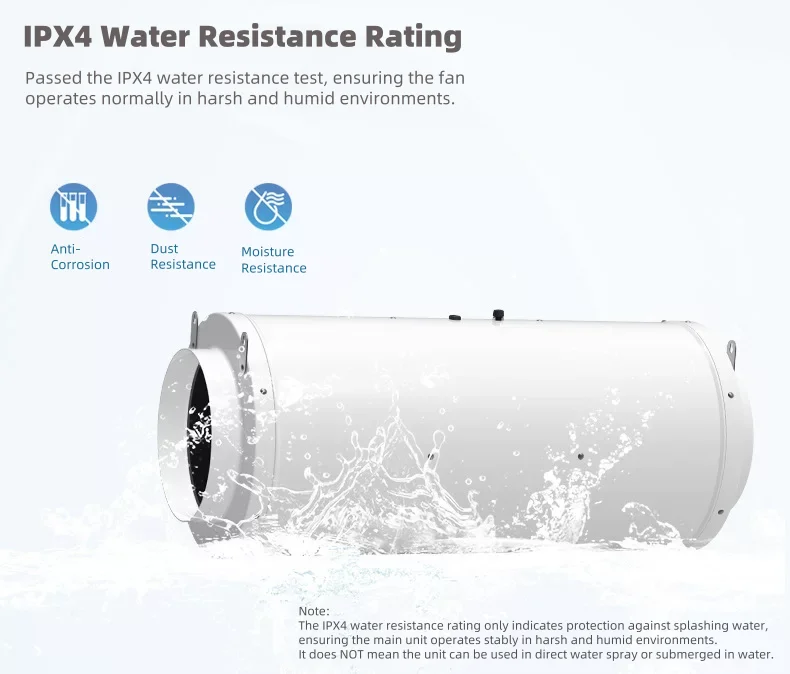 Duct Axial Fan, Plastic, 150W - detail 2