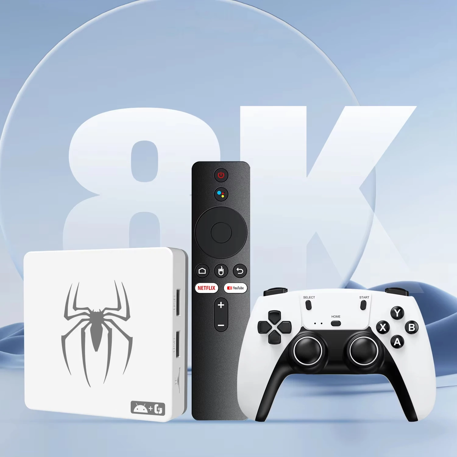 Latest G7 game box Allwinner H618 Android 12 HD 4k video game console 2.4G dual wifi Wireless PS 5 Gamepad video game consoles