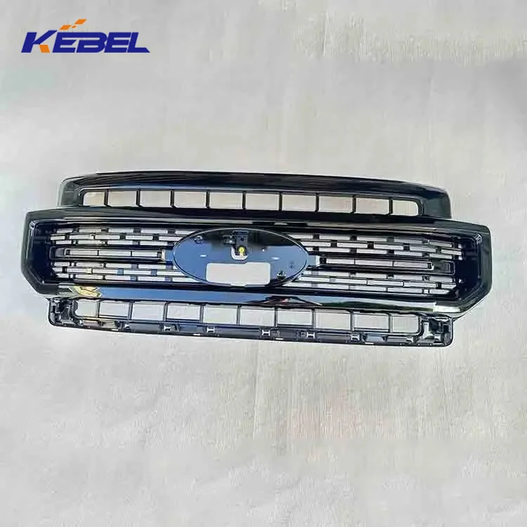 product kebel car body parts black auto front upper grille good quality car grills for ford f350 2020 2021 2022-7