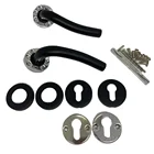 Door Lock Door Wholesale Prices Black Stainless Steel Pull Door Handle Lock Modern Door Handle