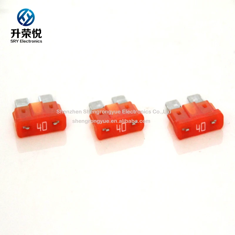 Fuse ATO 0287040.PXCN STARD-Car Fuses 19mm 40A Car 32V Protection