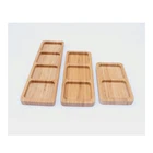 Bamboo Bamboo Wholesale Hot Sale Of High Quality Environmental Protection Bamboo And Wood Tray Snacks Fruit Tray