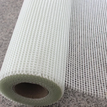 Glass fiber mesh with good chemical stability