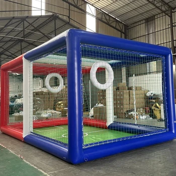 Pvc Tarpaulin Inflatable Soccer Frame Court Inflatable Drone Football Field For Professional Drone Competition