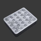 Plastic Tray Food Trayplasticfood Disposable Plastic Tray 1 Time Clear Pp Plastic Packaging Tray Disposable Food Containers