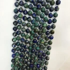 Beads Gemstone 10mm Double Tip Azurite Beads Gemstone Bracelet