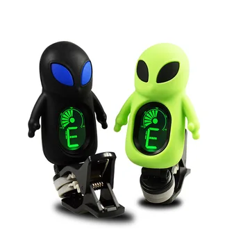 SWIFF A71 Cute Alien Cartoon Guitar ukulele Bass Tuner Electronic Tuner