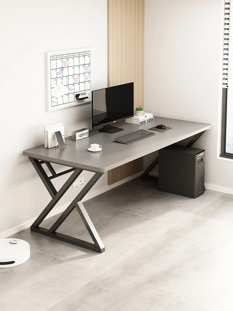 Modern Metal Frame Office Writing Gaming Study Work Computer Table Desk