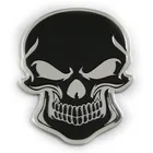 3D Metal Skeleton Car Sticker Skull Flag Car Body Styling Motorcycle Decal Car Stickers