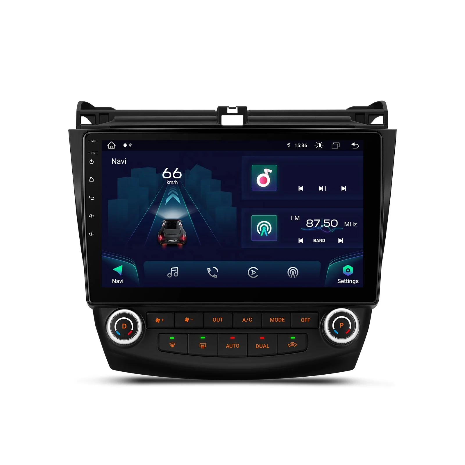 アコード CL7 XTRONS アンドロイドナビ XTRONS ビルトインAndroidナビCL7アコード用