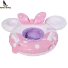 Stock Custom Inflatable Baby Swim Mickey Mouse Gril With Handles