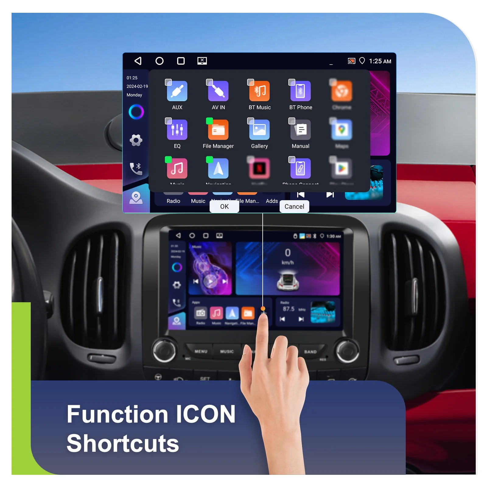 android auto ips bt gps wifi wholesale a4289-11