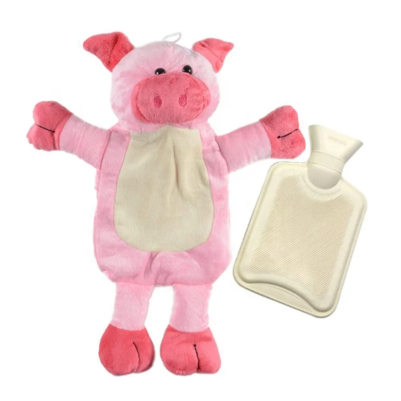 pig hot water bottle