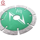 Dual Tools Saw Tool 4 Inch Diamond Blade Marble Circular Turbo Brazed Saw Dual Stone Cutting Tools Concrete
