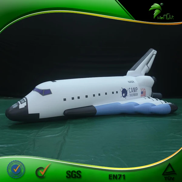 Details about   22" White Jet Plane Inflatable  Airliner  Inflate Blow Up Toy Party Decoration 