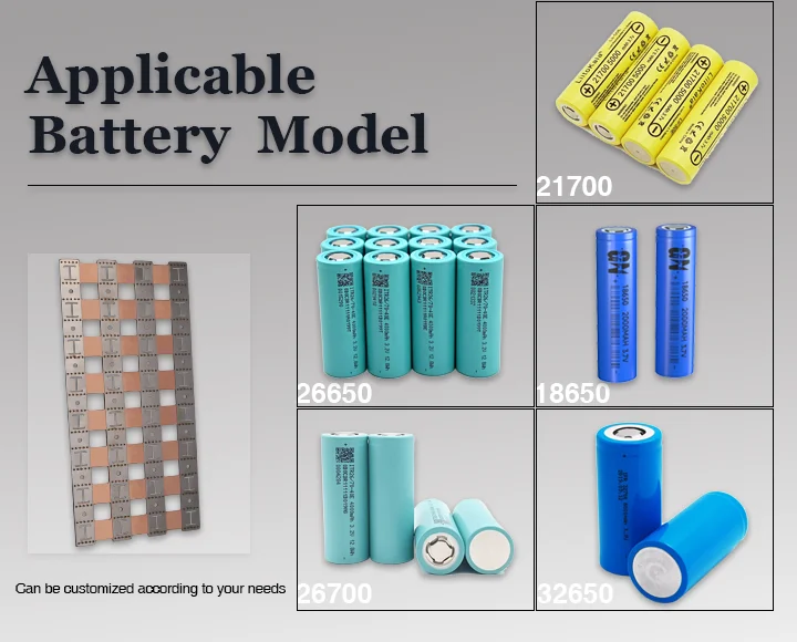 Li Ion Batteries Electrical Cu Ni Connectors Composition Sheet 18650