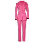 Suits Autumn Fashion Stylish Clothes Sets Woman Office Lady 2 Pieces Suits Uniform Business