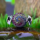 Charm Dandora Colorful Candy Charm 925 Sterling Silver Zircon Bead Pendant Charm