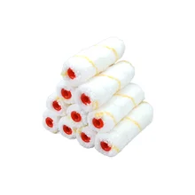 High Quality Customizable DIY Grade 10-Piece Paint Roller Cover Microfiber Wall Brush Pack Best Selling Product