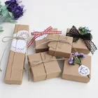 Jewellery Small Size Bracelet Product Box Packaging Kraft Paper Box For Jewellery Gift