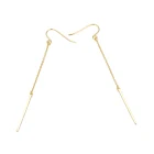 Earrings Dangle Women Long Chain Bar Pendant Drop Earrings Stainless Steel Dangle Earrings