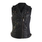 Leather Vest Vests Outer Packaging Can Be Customized Fake Leather Womens Stylish Vest Women's Vests