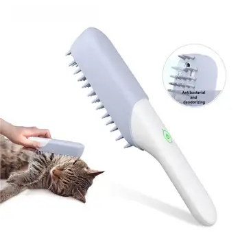 Ozone Ion Brush Rechargeable Pet Brush with Ozone Comb for Pets Pet Grooming Comb