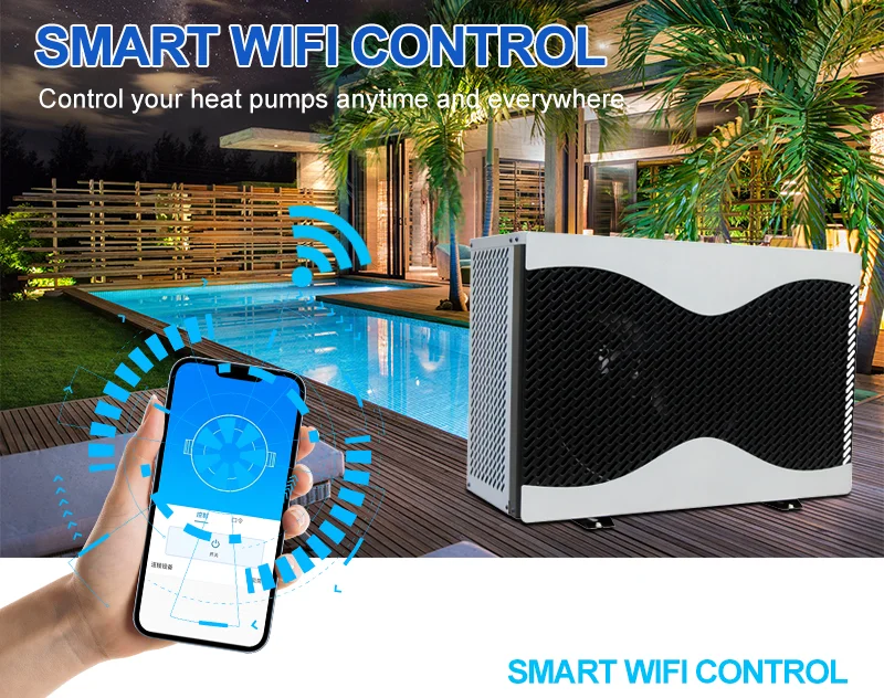 Inverter Swimming Pool Heater, 30kW, R32, 7kW, 10kW - detail 12