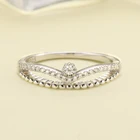 Sterling Silver Silver Silver Wedding Rings Trendy 925 Sterling Silver Women Wedding Rings With Zircon