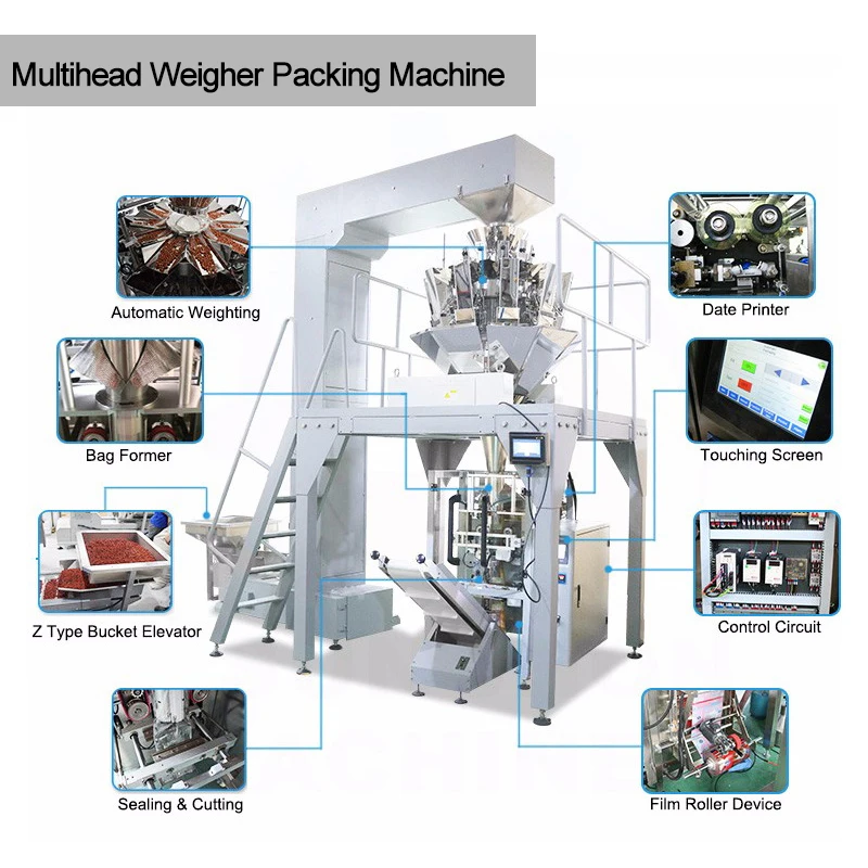 Foshan Manufacturer Multi-function Automatic Dry Prunes Plum Dried Fruit Food Pouch Packing Machine