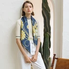 Pure Silk Scarf Satin Scarf Custom Printing Pure Silk Scarf Satin Floral Silk Scarves