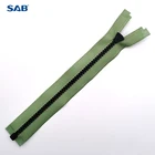 Zipper New Style#5 Nylon Waterproof Zipper Clothing Open-end Zipper SAB Brand Zipper