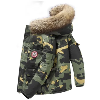 Canada Fashion Outdoor Big And Tall Winter Coat goose Down Brand Feather Jacket For Men And Women