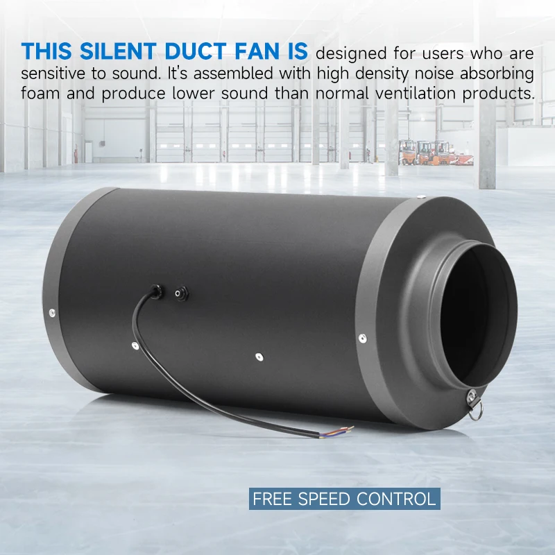 Inline Duct Fan, 315mm, 100-240V - detail 10